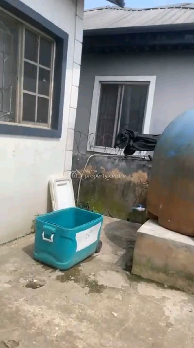 Half Plot of Land Measuring 350 Sqm with a 2-bedroom Bungalow, Off Taodak Estate, Yetunde Brown, Ifako, Gbagada, Lagos, Detached Bungalow for Sale