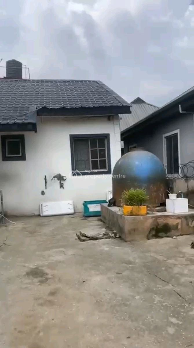 Half Plot of Land Measuring 350 Sqm with a 2-bedroom Bungalow, Off Taodak Estate, Yetunde Brown, Ifako, Gbagada, Lagos, Detached Bungalow for Sale