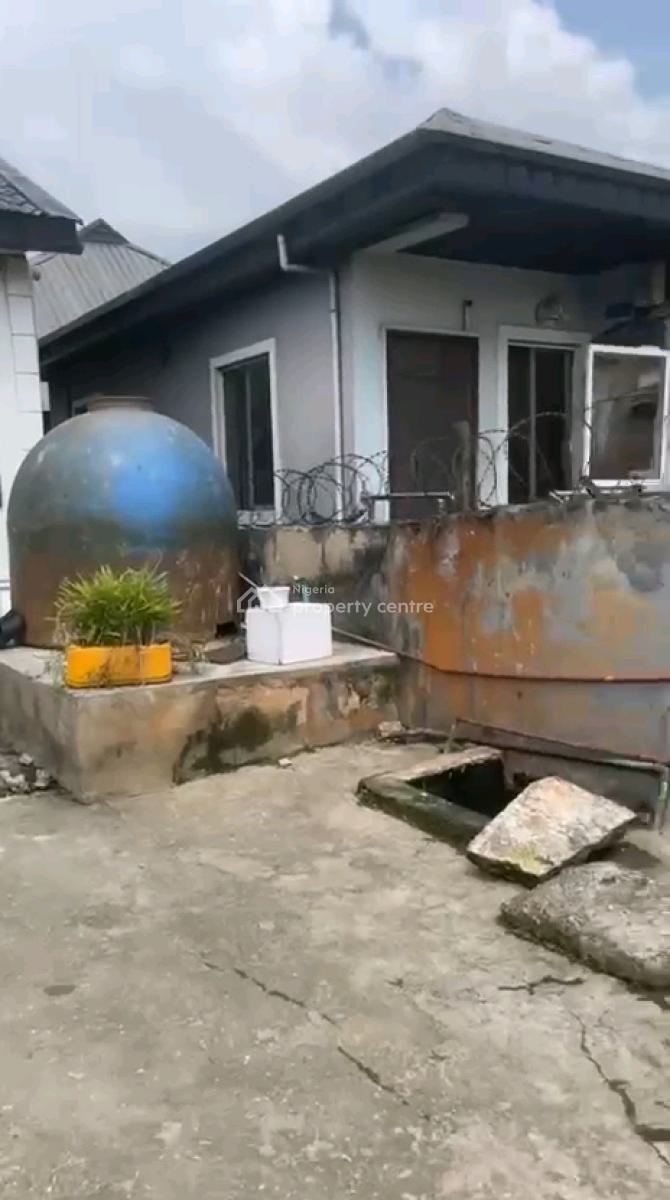 Half Plot of Land Measuring 350 Sqm with a 2-bedroom Bungalow, Off Taodak Estate, Yetunde Brown, Ifako, Gbagada, Lagos, Detached Bungalow for Sale