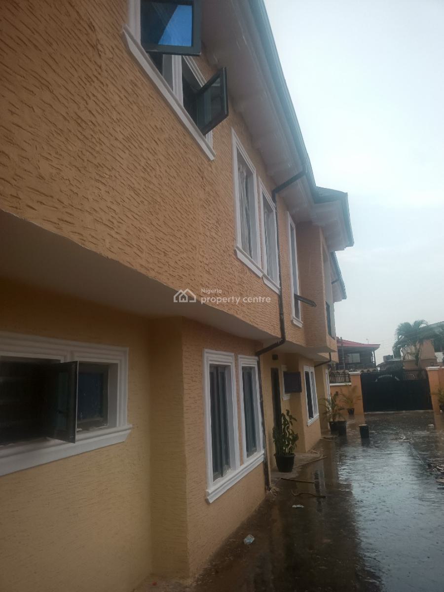 Newly Built 3 Bedrom Flat (ground Floor), in a Gated Close Environment @ Obawole Area, Ogba Extension Lagos, Ogba, Ikeja, Lagos, Flat / Apartment for Rent