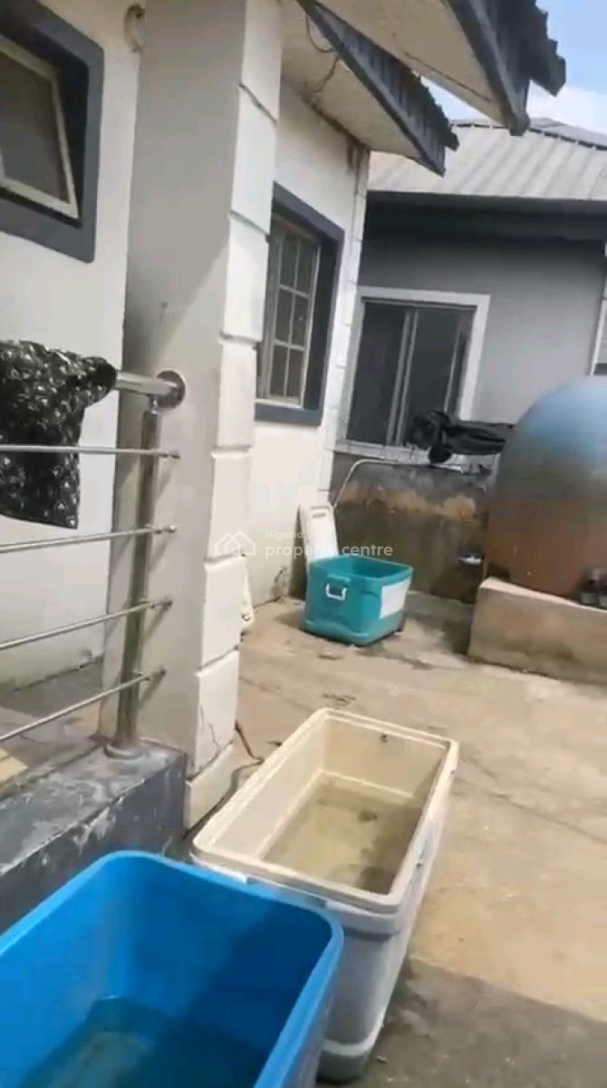 Half Plot of Land Measuring 350 Sqm with a 2-bedroom Bungalow, Off Taodak Estate, Yetunde Brown, Ifako, Gbagada, Lagos, Detached Bungalow for Sale