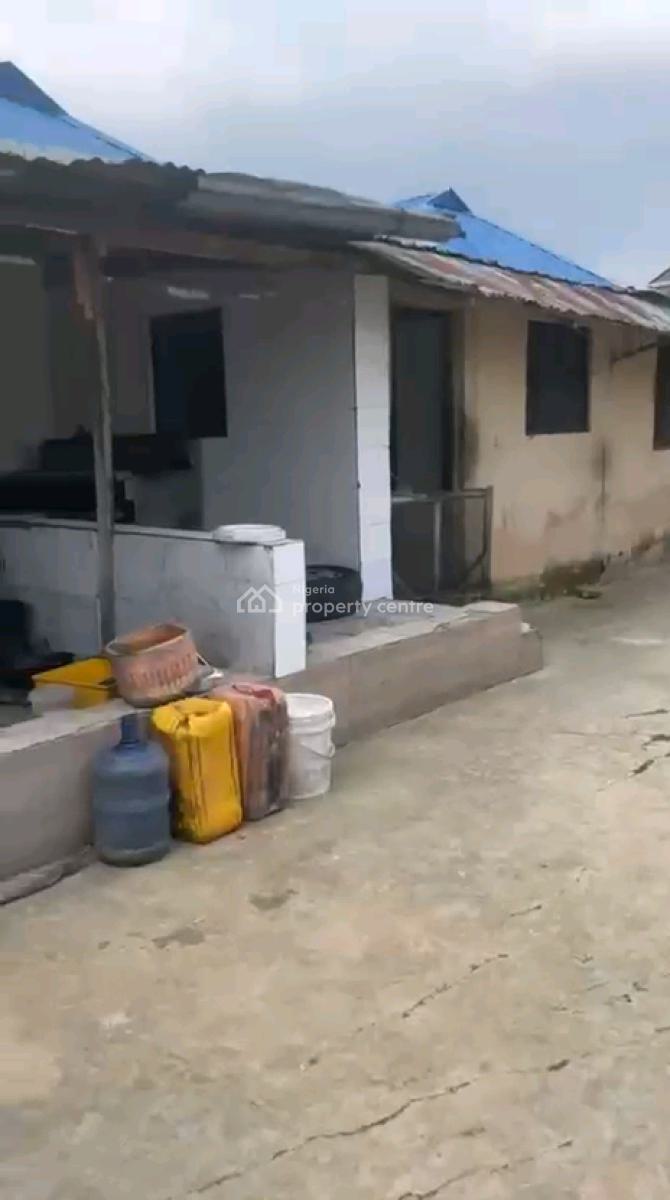 Half Plot of Land Measuring 350 Sqm with a 2-bedroom Bungalow, Off Taodak Estate, Yetunde Brown, Ifako, Gbagada, Lagos, Detached Bungalow for Sale
