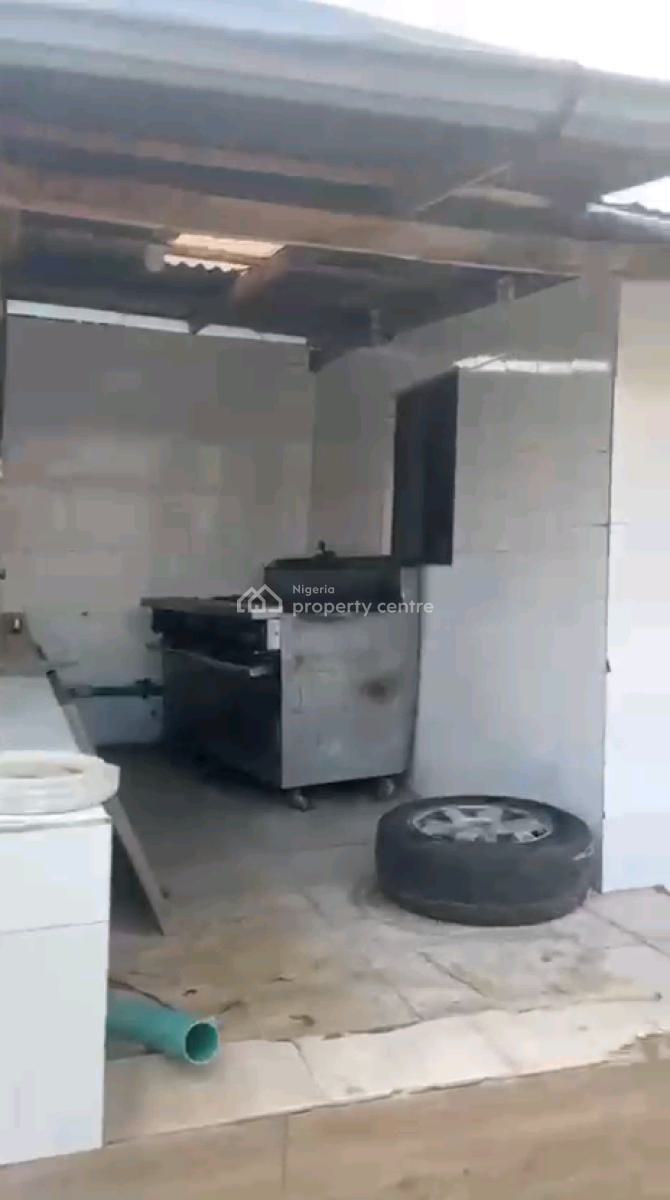 Half Plot of Land Measuring 350 Sqm with a 2-bedroom Bungalow, Off Taodak Estate, Yetunde Brown, Ifako, Gbagada, Lagos, Detached Bungalow for Sale