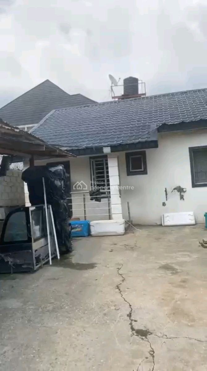 Half Plot of Land Measuring 350 Sqm with a 2-bedroom Bungalow, Off Taodak Estate, Yetunde Brown, Ifako, Gbagada, Lagos, Detached Bungalow for Sale