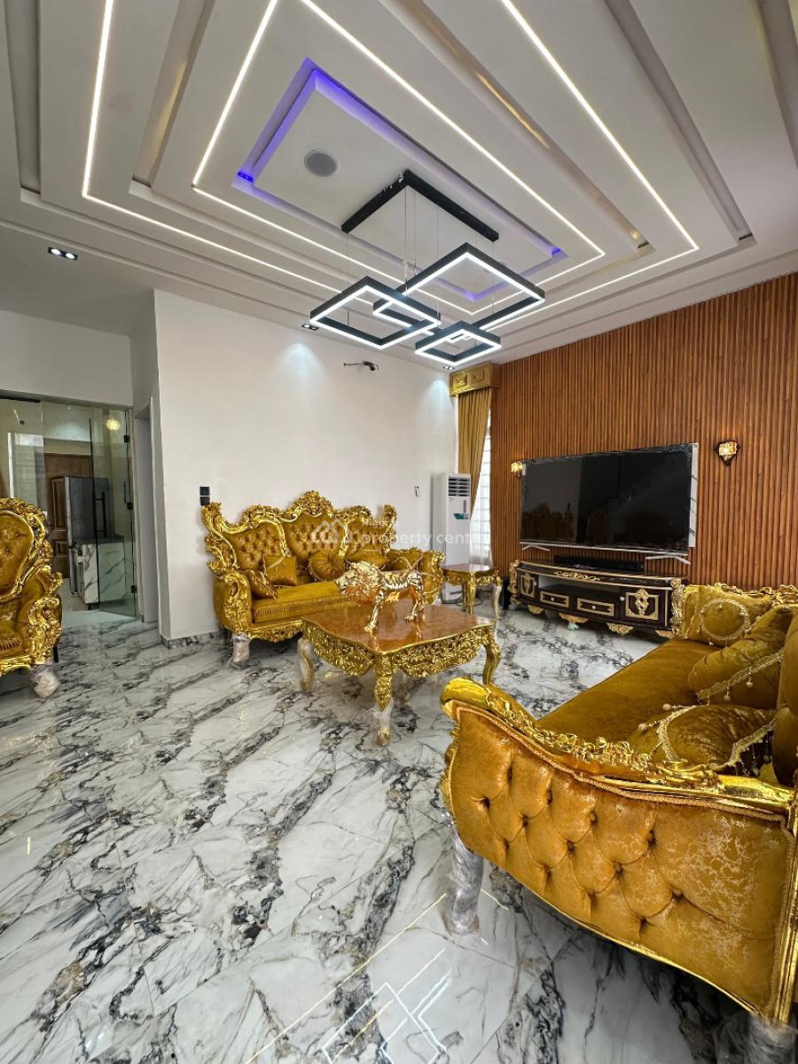 Fully Furnished Spacious 4 Bedroom Semi-detached Duplex with Bq, Ajah, Lagos, Semi-detached Duplex for Sale