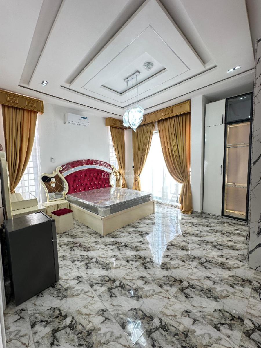 Fully Furnished Spacious 4 Bedroom Semi-detached Duplex with Bq, Ajah, Lagos, Semi-detached Duplex for Sale