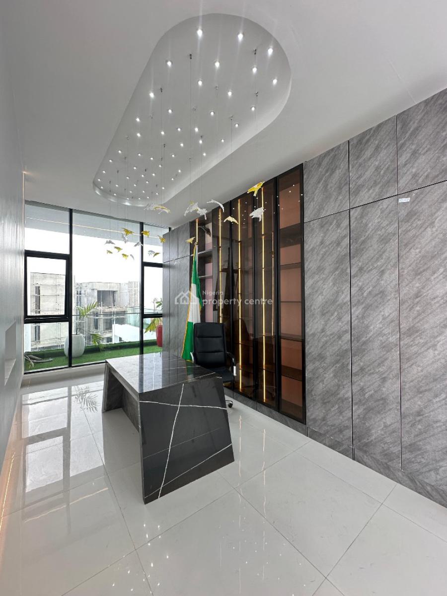 5 Bedroom with Bq, Pool, Cinema, Rooftop, Elevator, Office, Garden, 1 of 1 Listing, Osapa, Lekki, Lagos, Detached Duplex for Sale