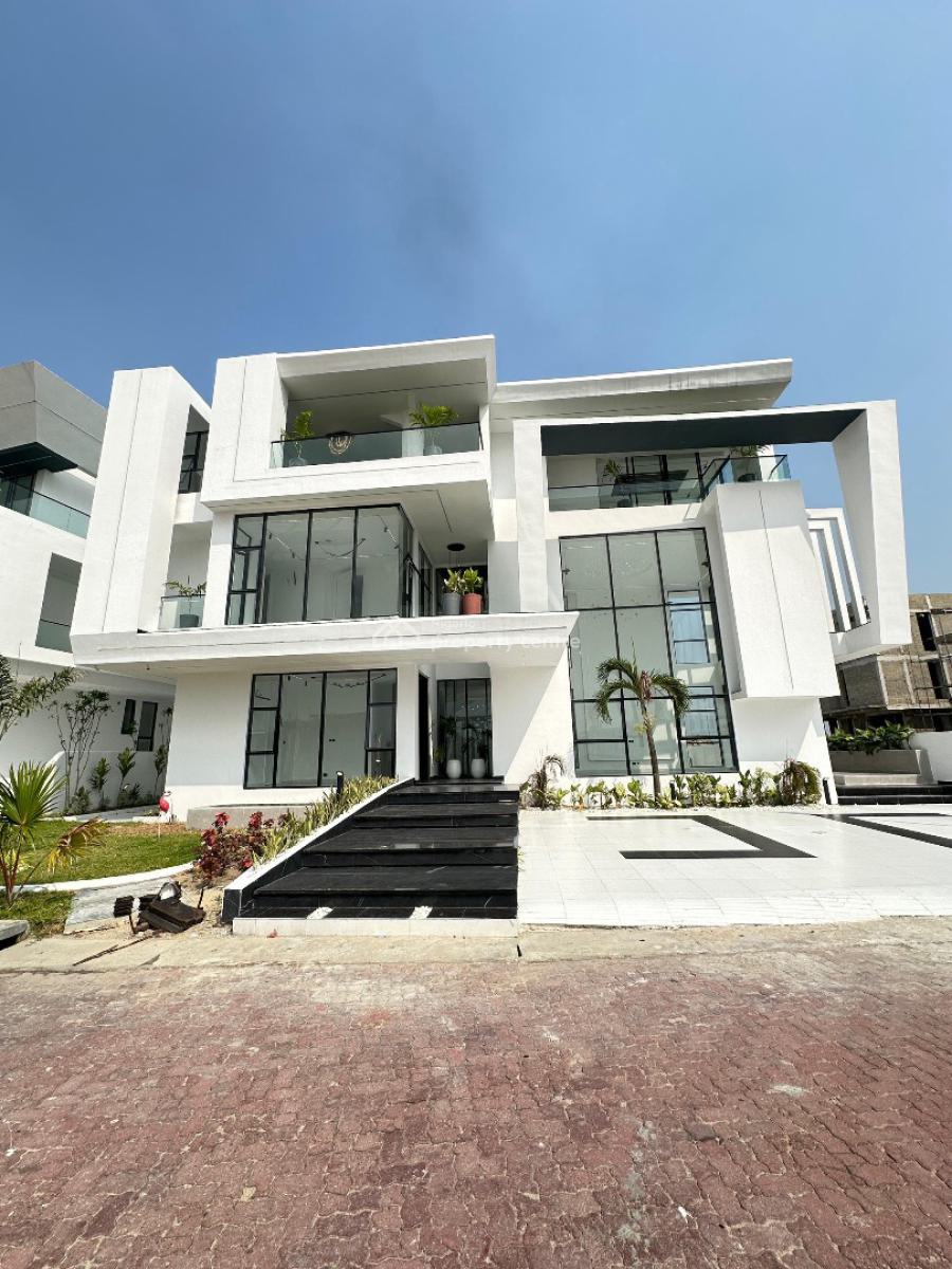 5 Bedroom with Bq, Pool, Cinema, Rooftop, Elevator, Office, Garden, 1 of 1 Listing, Osapa, Lekki, Lagos, Detached Duplex for Sale