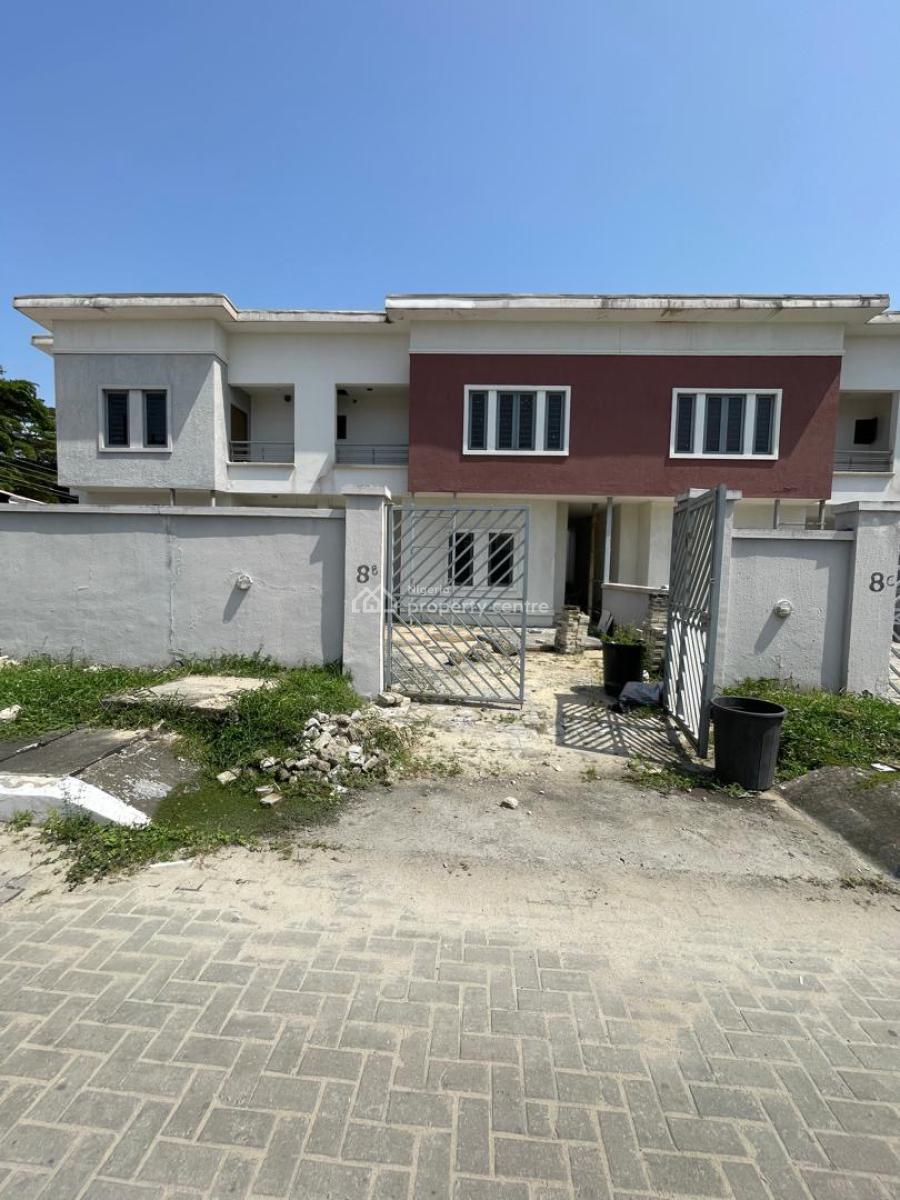 Brand New 3 Bedroom Semi-detached Duplex with Self Compound, New Road, Lekki, Lagos, Semi-detached Duplex for Sale