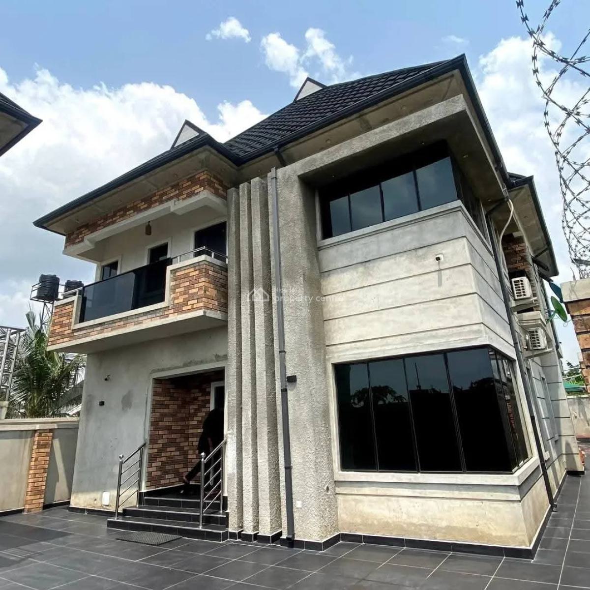 4 Bedroom Duplex with One Bedroom Bq, Peace Estate, Rukpokwu, Port Harcourt, Rivers, Detached Duplex for Sale