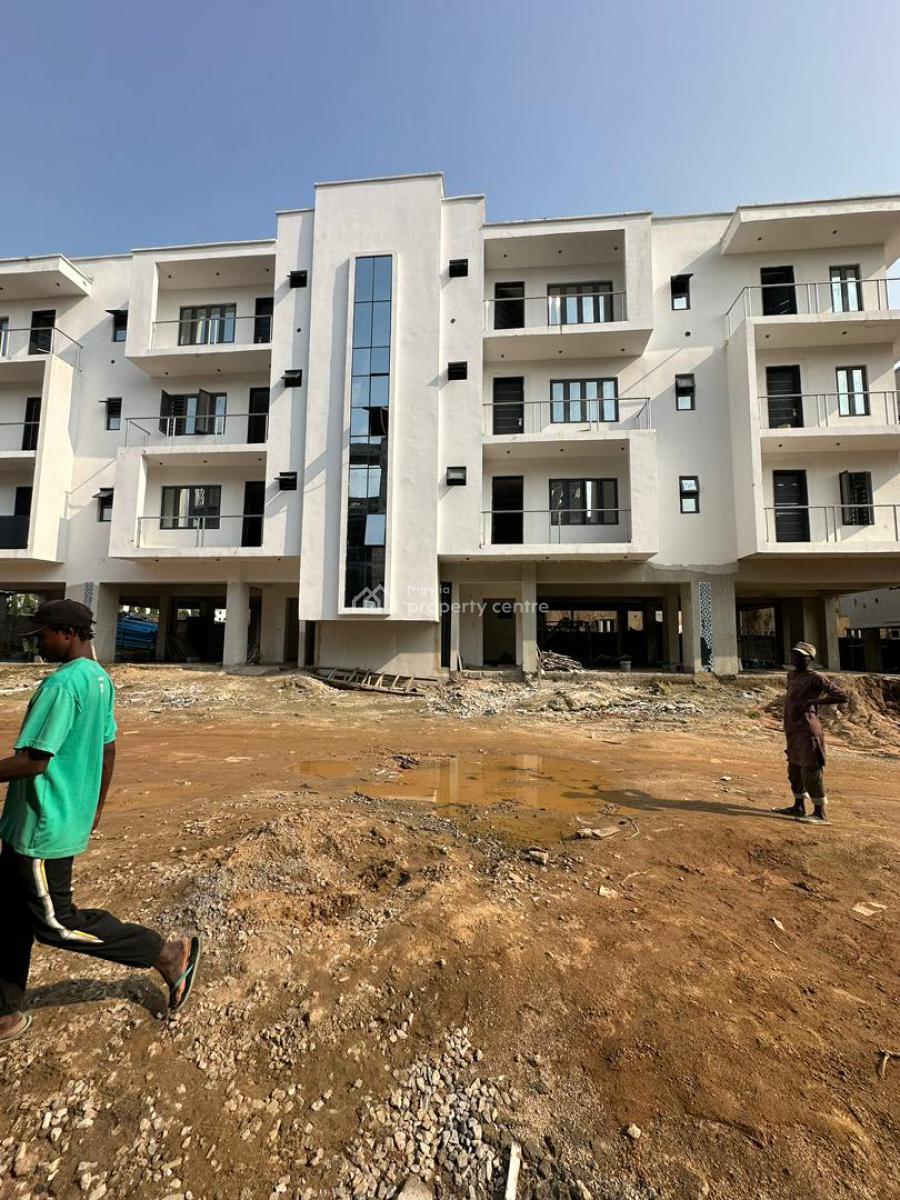 Tastefully Built 3 Bedrooms Flat with a Room Bq, Wuye, Abuja, Flat / Apartment for Sale