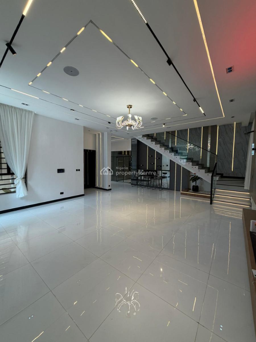 Luxury 5 Bedroom Detached Duplex with Swimming Pool + Cinema, Chevron, Lekki, Lagos, Detached Duplex for Sale