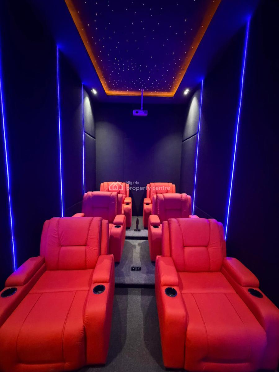 Luxury 5 Bedroom Detached Duplex with Swimming Pool + Cinema, Chevron, Lekki, Lagos, Detached Duplex for Sale