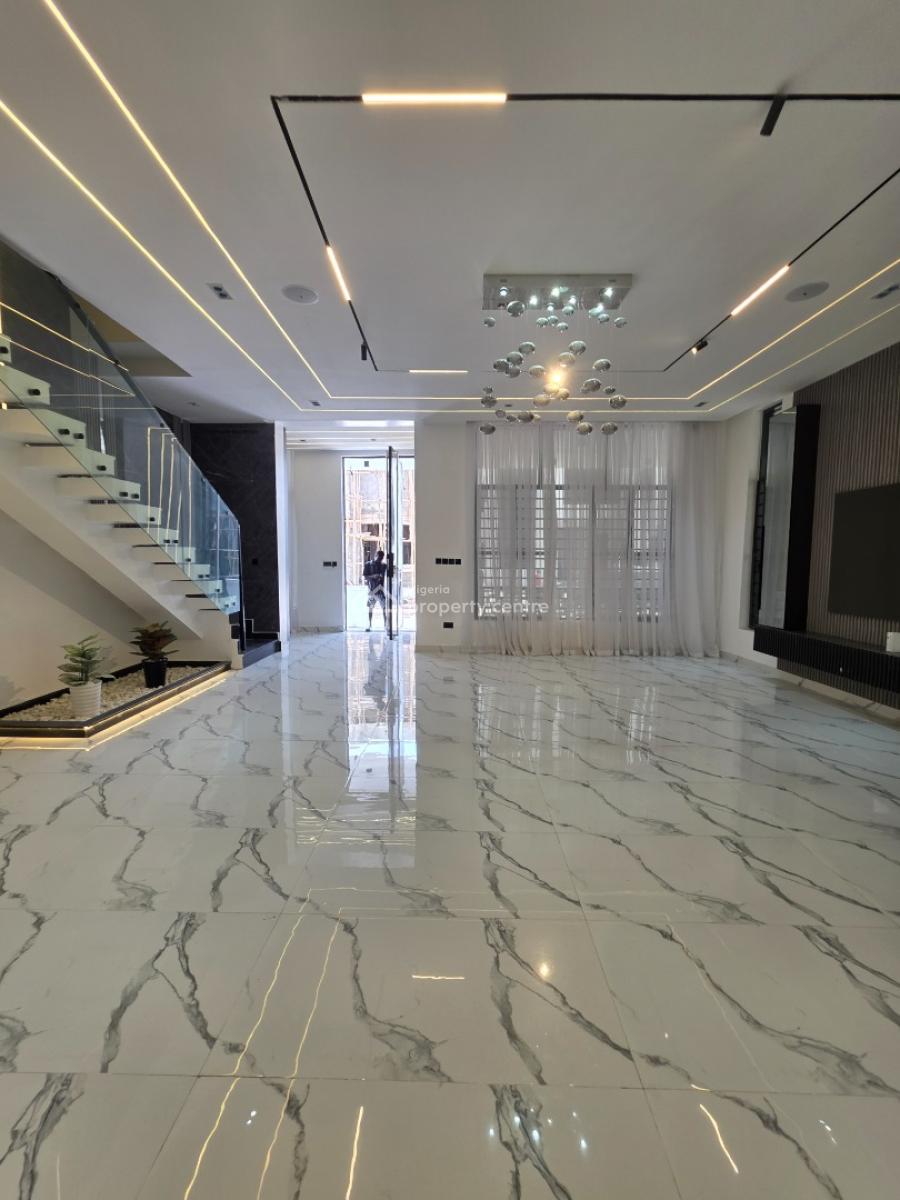 Luxury 5 Bedroom Detached Duplex with Swimming Pool + Cinema, Chevron, Lekki, Lagos, Detached Duplex for Sale