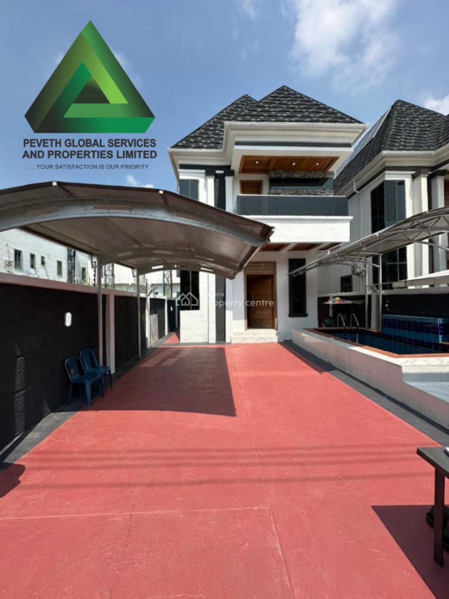 Luxury 5 Bedroom Fully Detached Duplex with Swimming Pool, Bq, Orchid, Lekki, Lagos, Detached Duplex for Sale