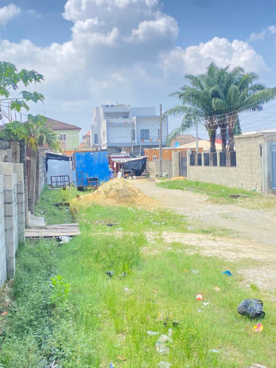 Half Plot of Land Measuring 300sqm at Bashorun Estate Majek Sangotedo, Majek Bashroom Town Sangotedo, Sangotedo, Ajah, Lagos, Residential Land for Sale