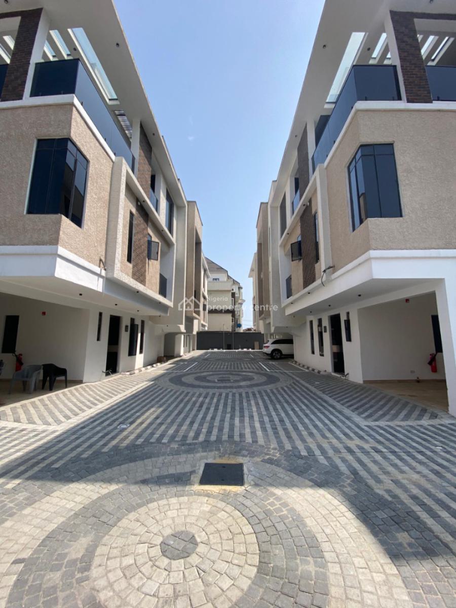 4 Bedroom Terrace Duplex with Bq, Ikate, Lekki, Lagos, Terraced Duplex for Sale