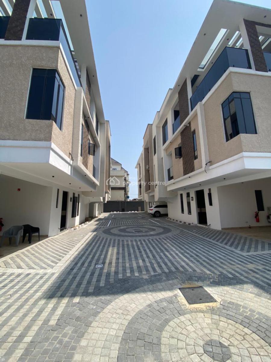 4 Bedroom Terrace Duplex with Bq, Ikate, Lekki, Lagos, Terraced Duplex for Sale