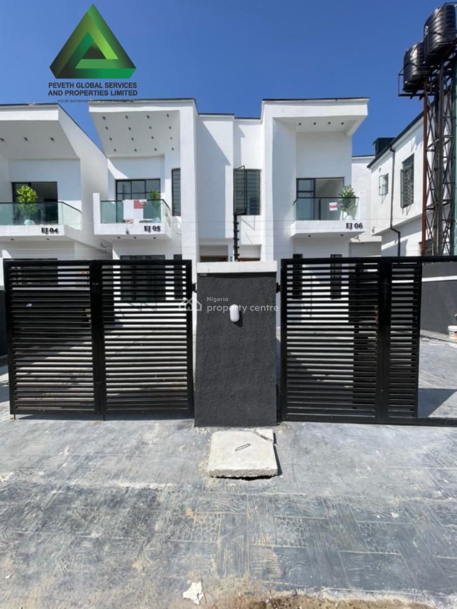 4 Bedroom Semi Detached Duplex with Bq, Ikota, Lekki, Lagos, Semi-detached Duplex for Sale