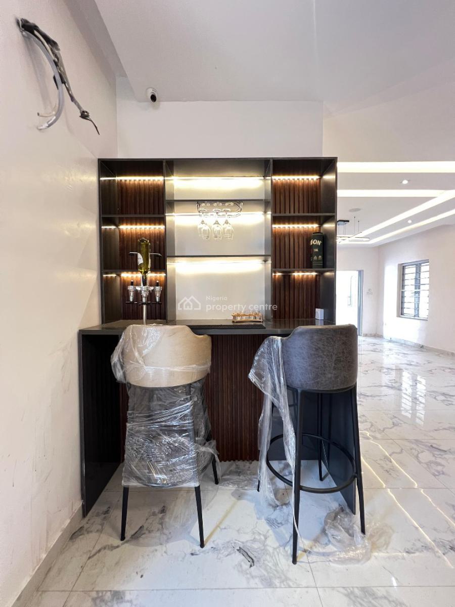 Magnificent 5 Bedroom Duplex with a Bq,cinema,pool,rooftop Terrace, Chevron, Lekki, Lagos, House for Sale
