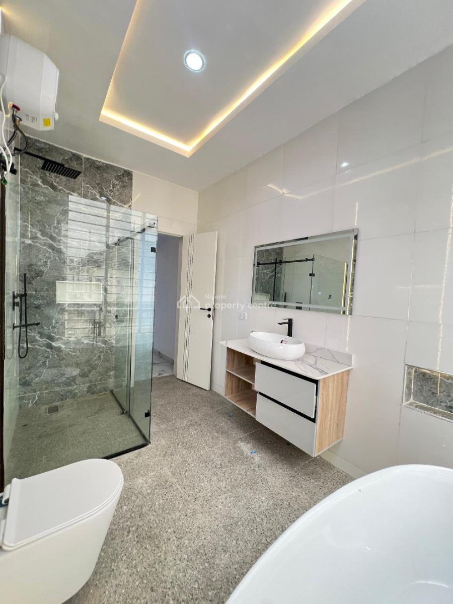 Magnificent 5 Bedroom Duplex with a Bq,cinema,pool,rooftop Terrace, Chevron, Lekki, Lagos, House for Sale