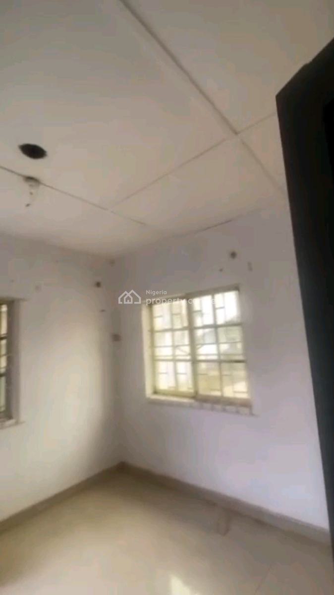Spacious 2 Bedroom Up Flat with Study 2 Toilet, 2 Bathroom, All Tiled with Kitchen Cabinet, Uba Axis, Ifako, Gbagada, Lagos, Flat / Apartment for Rent