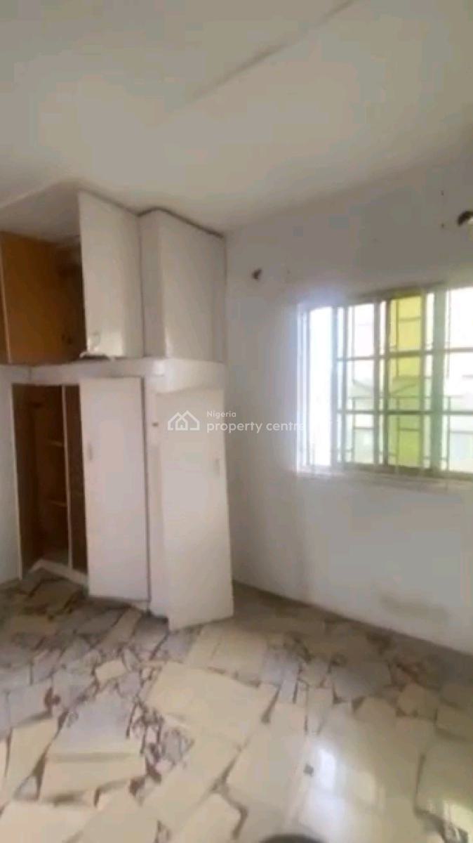 Spacious 2 Bedroom Up Flat with Study 2 Toilet, 2 Bathroom, All Tiled with Kitchen Cabinet, Uba Axis, Ifako, Gbagada, Lagos, Flat / Apartment for Rent
