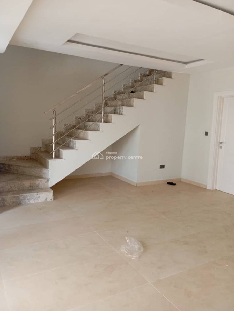Newly and Well Built 4 Bedroom Terrace Duplex with 1 Room Bq, Utako, Abuja, Terraced Duplex for Rent