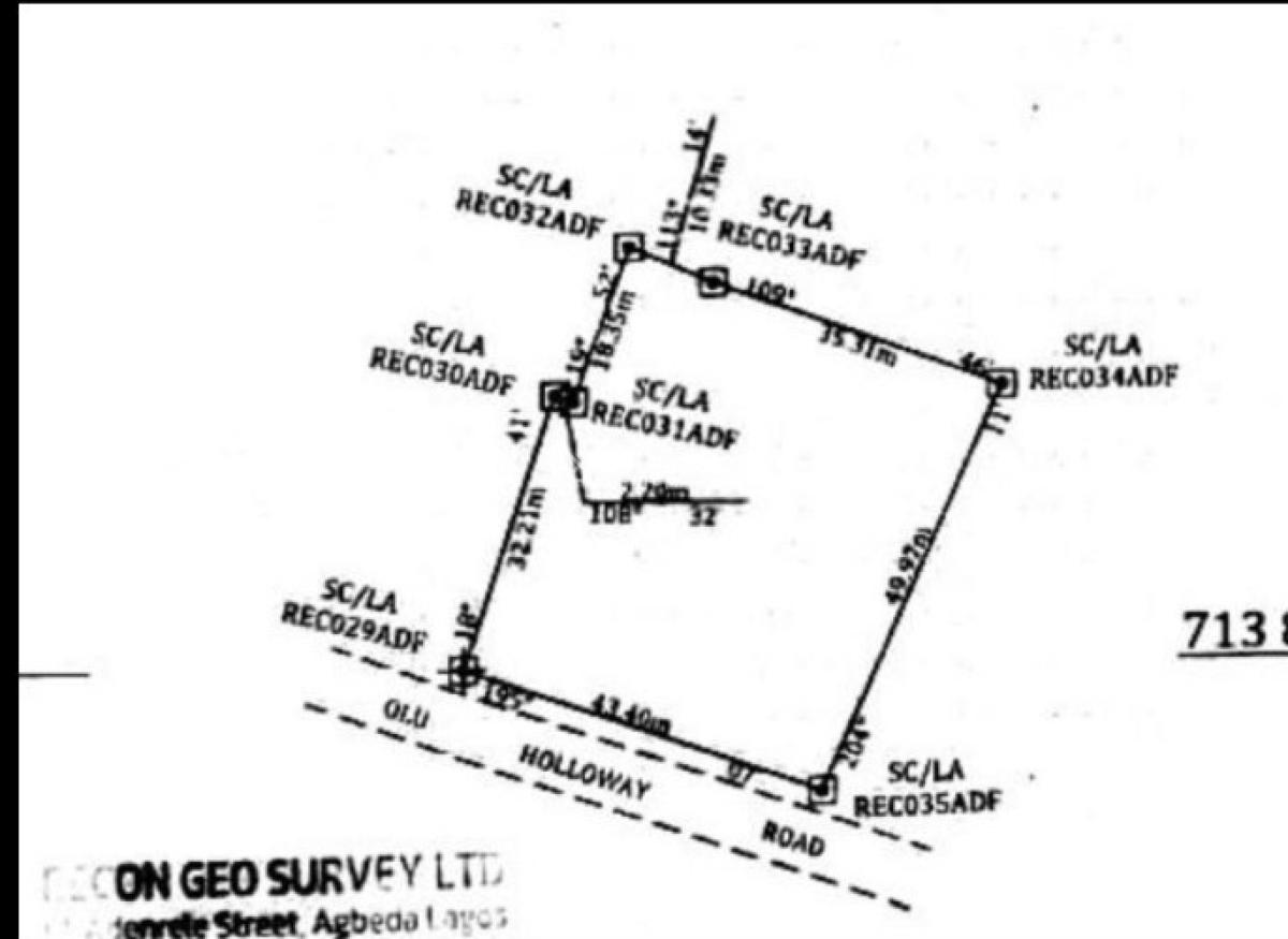 2245m2 Land with 2 Colonial Duplex., Olu Holloway, Old Ikoyi, Ikoyi, Lagos, Land for Sale
