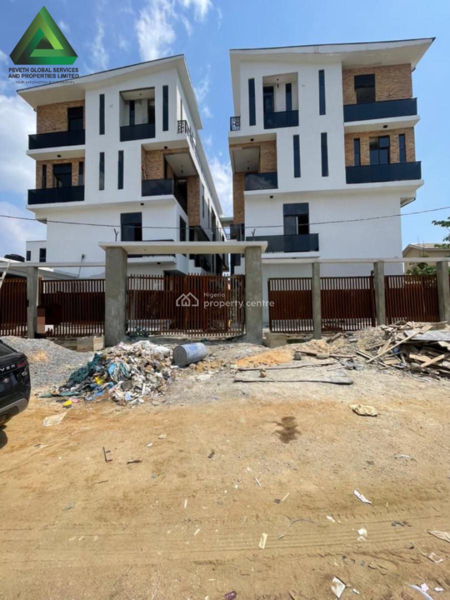 2 Bedroom Penthouse Apartment with Elevator, Chevron Tollgate, Lekki, Lagos, Flat / Apartment for Sale