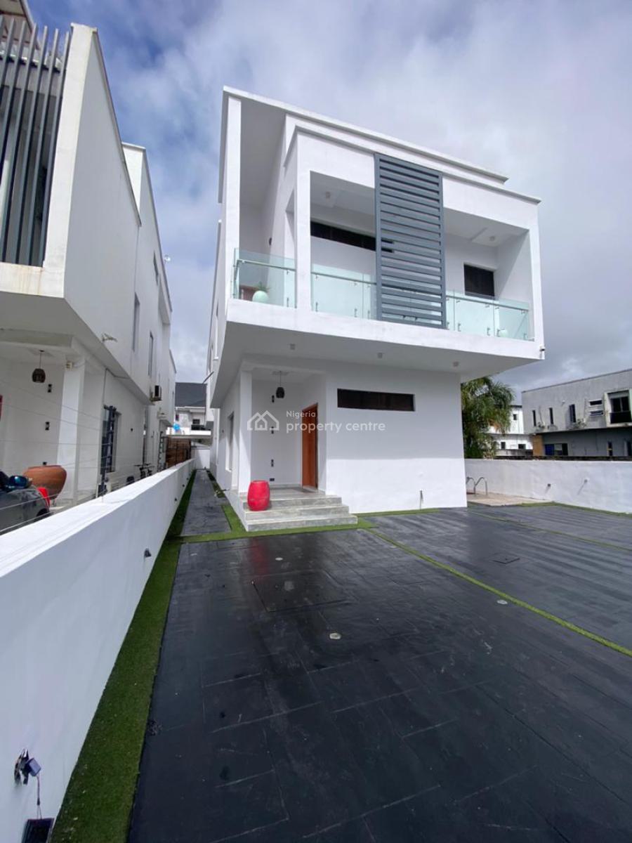 4 Bedroom Fully Detached Duplex with Swimming Pool & Bq, Lake View Estate, Orchid, Ikota, Lekki, Lagos, Detached Duplex for Sale