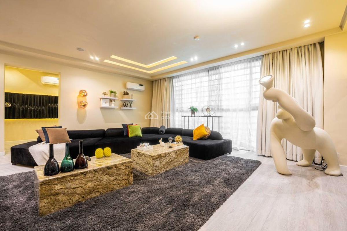 Luxurious 3 Bedroom Apartment with Cinema, Off Akiogun Oniru Road, Victoria Island (vi), Lagos, House Short Let