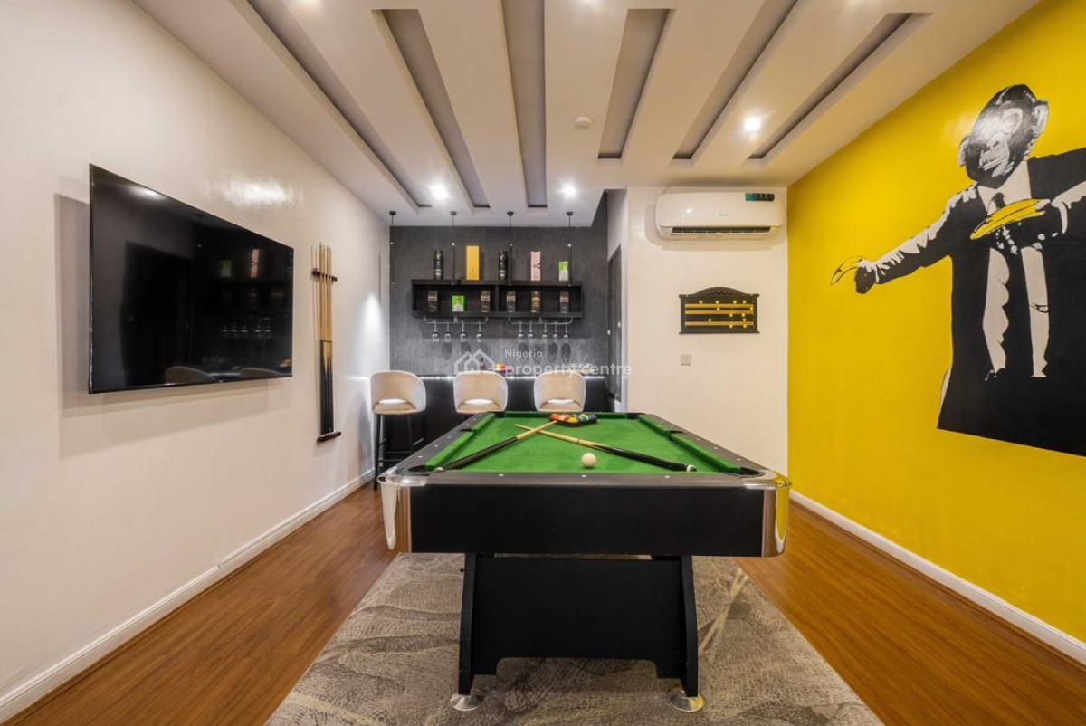 Luxurious 3 Bedroom Apartment with Cinema, Off Akiogun Oniru Road, Victoria Island (vi), Lagos, House Short Let