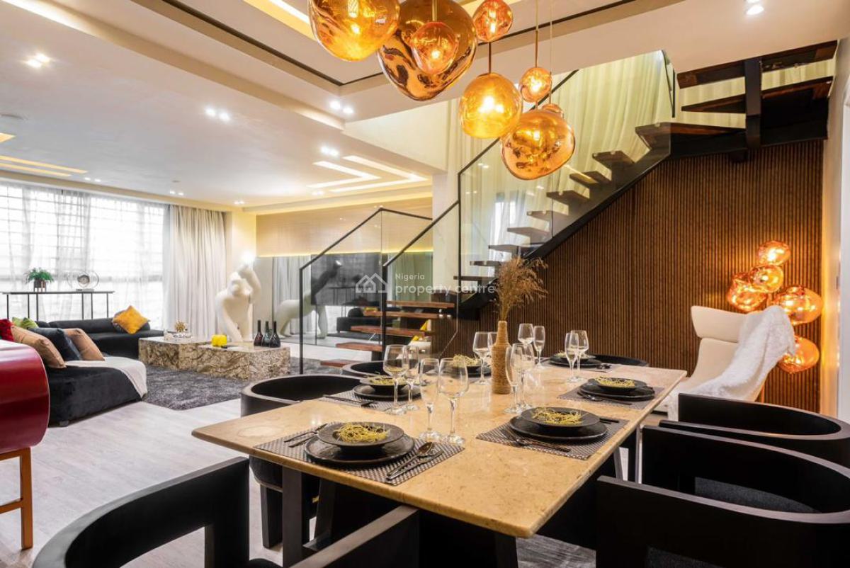 Luxurious 3 Bedroom Apartment with Cinema, Off Akiogun Oniru Road, Victoria Island (vi), Lagos, House Short Let