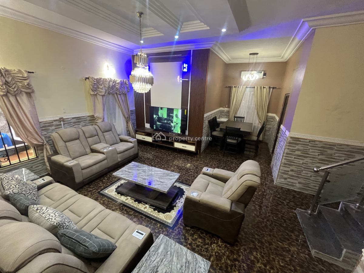 Cozy 4 Bedroom Semi-detached Duplex, Chevy View Estate Chevron Drive, Lekki, Lagos, House Short Let