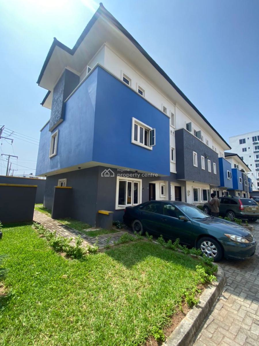 Lovely 3 Bedroom Terrace Duplex with Bq, Ikate, Lekki, Lagos, Terraced Duplex for Rent