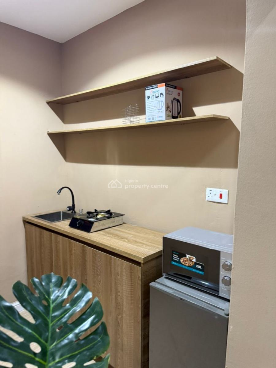 Luxury Fully Furnished Studio Apartment Inside Decent Estate, Ikate, Lekki, Lagos, Self Contain (single Rooms) for Rent