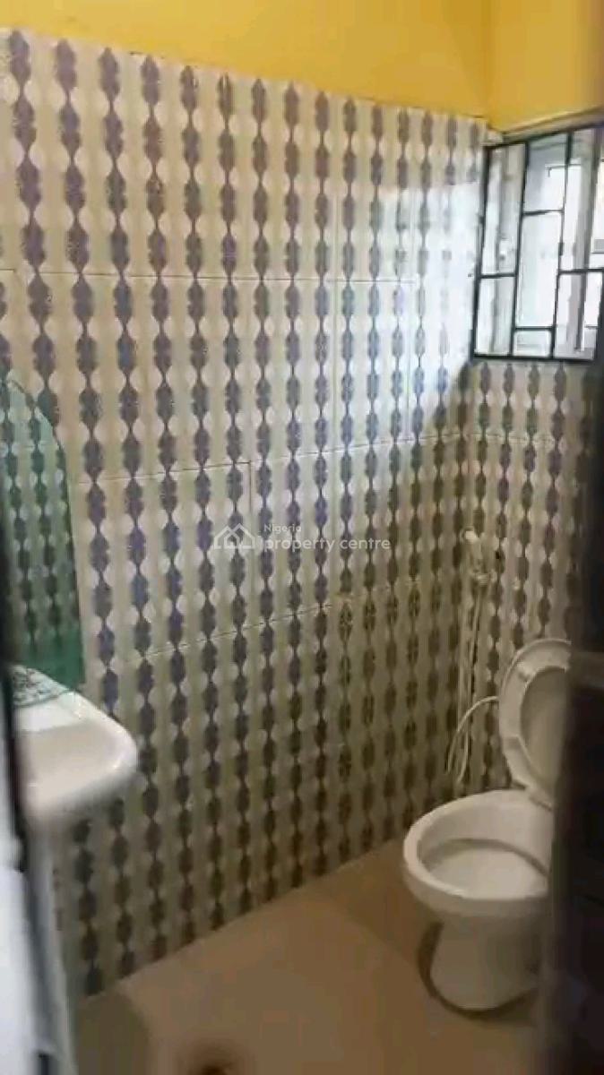 Nicely Renovated 2 Bedroom Up Flat All Tiled Pop, Kitchen Cabs, Person, Uba Axis, Ifako, Gbagada, Lagos, Flat / Apartment for Rent