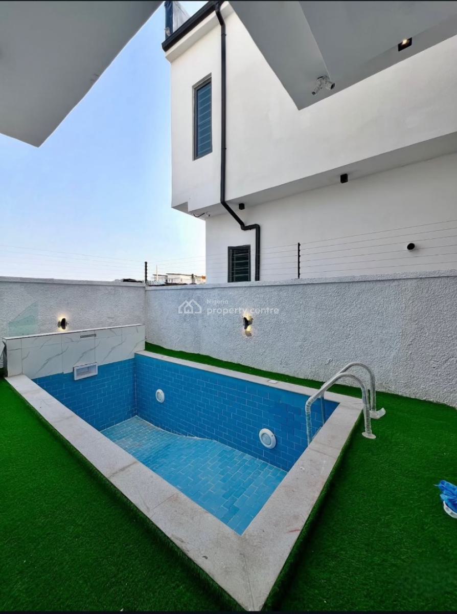 5 Bedroom Detached Duplex with a Pool and Bq, Lekki, Lagos, Detached Duplex for Sale