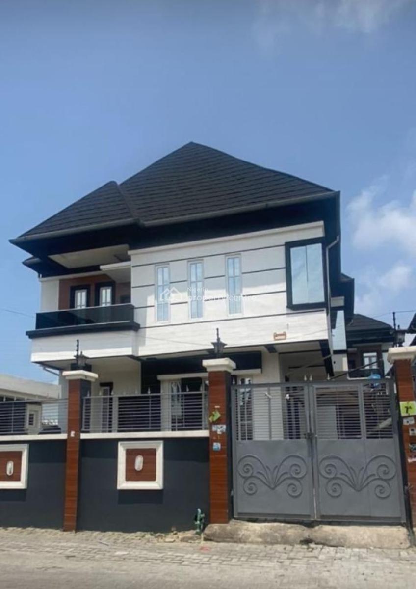 Elegantly Built Luxury 5bedrooms Fully Detached Duplex with Bq, Orchid Round About, Lekki, Lagos, Detached Duplex for Rent