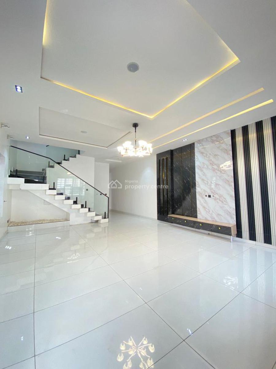Luxury Self Service 4 Bedroom House with Bq, Lekki County, Ikota, Lekki, Lagos, Detached Duplex for Rent