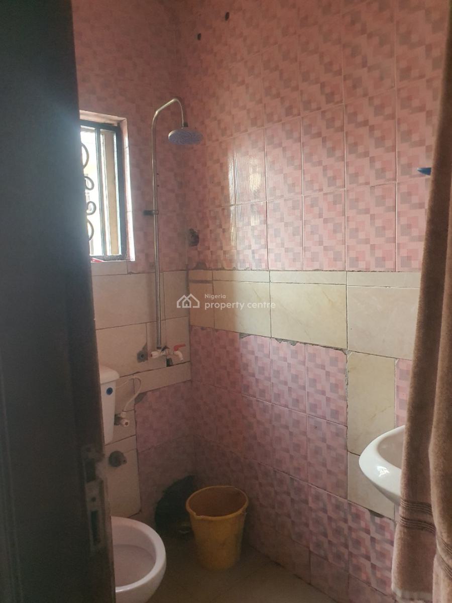 Spacious 2 Bedroom Flat in a Well Paved Compound with with Meter, Sangotedo Road, Sangotedo, Ajah, Lagos, Flat / Apartment for Rent