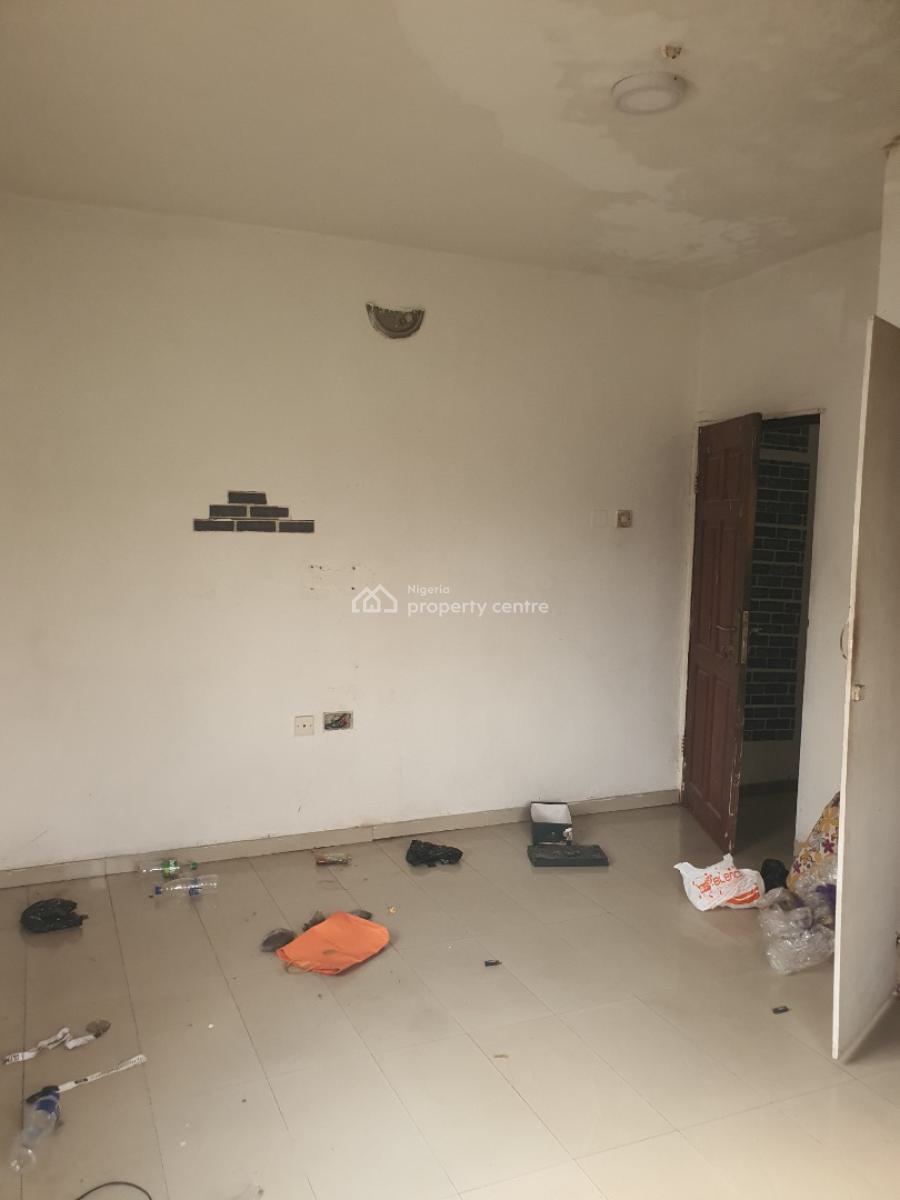 Spacious 2 Bedroom Flat in a Well Paved Compound with with Meter, Sangotedo Road, Sangotedo, Ajah, Lagos, Flat / Apartment for Rent