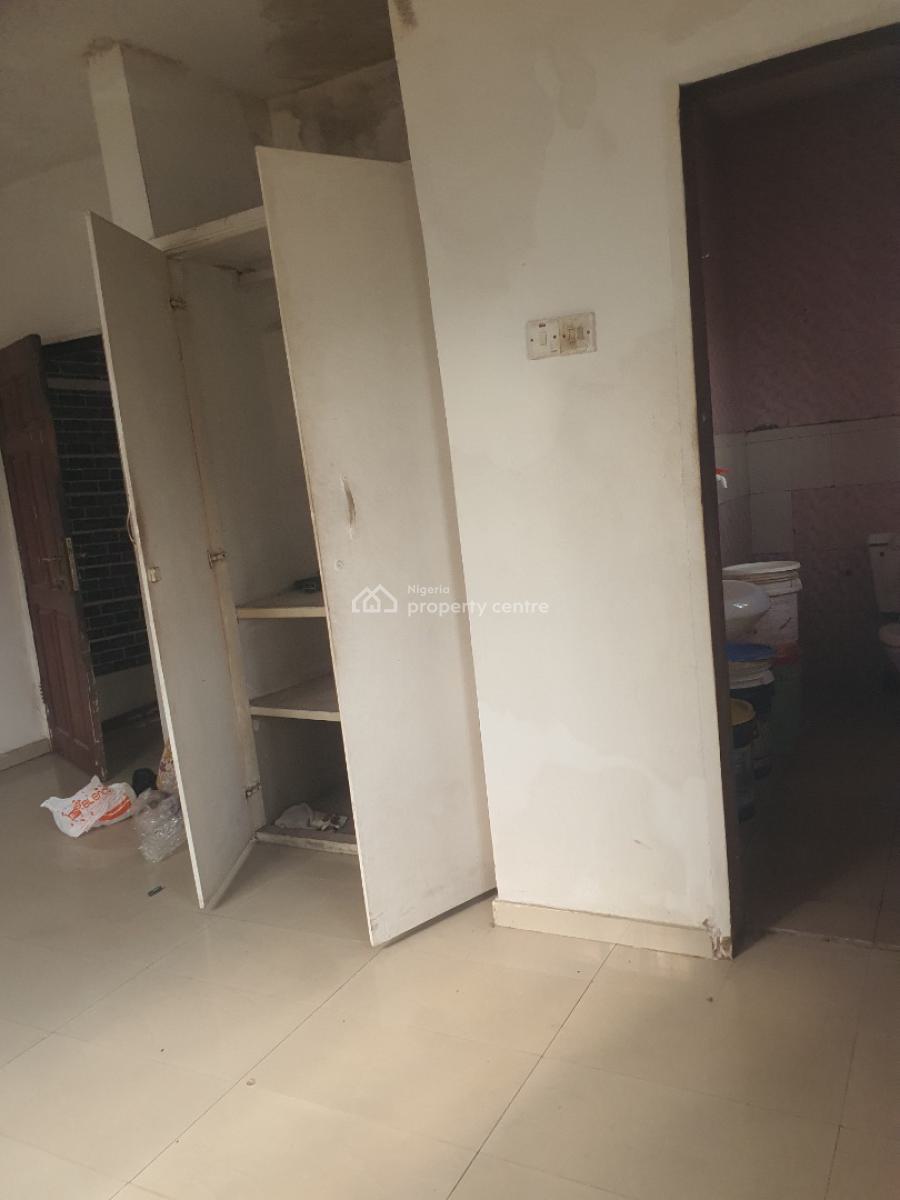 Spacious 2 Bedroom Flat in a Well Paved Compound with with Meter, Sangotedo Road, Sangotedo, Ajah, Lagos, Flat / Apartment for Rent