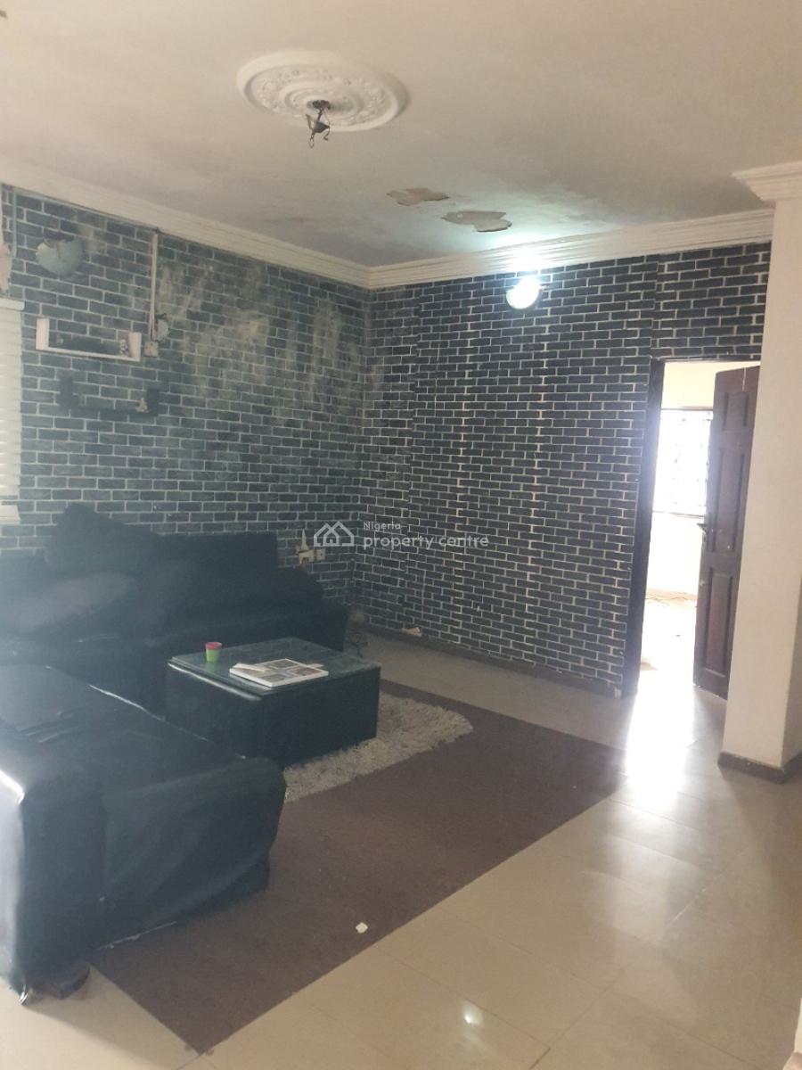 Spacious 2 Bedroom Flat in a Well Paved Compound with with Meter, Sangotedo Road, Sangotedo, Ajah, Lagos, Flat / Apartment for Rent