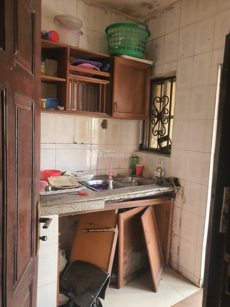 Spacious 2 Bedroom Flat in a Well Paved Compound with with Meter, Sangotedo Road, Sangotedo, Ajah, Lagos, Flat / Apartment for Rent