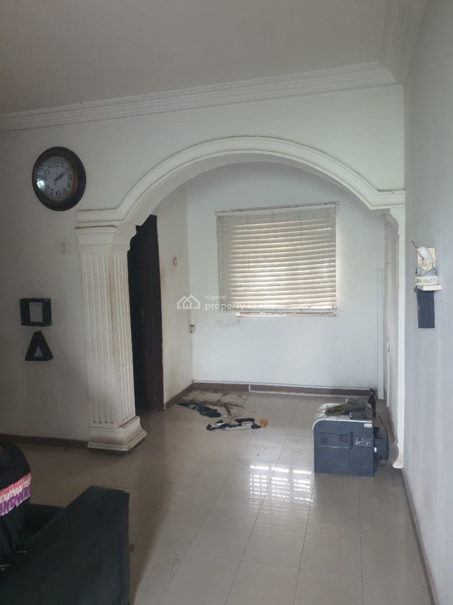 Spacious 2 Bedroom Flat in a Well Paved Compound with with Meter, Sangotedo Road, Sangotedo, Ajah, Lagos, Flat / Apartment for Rent
