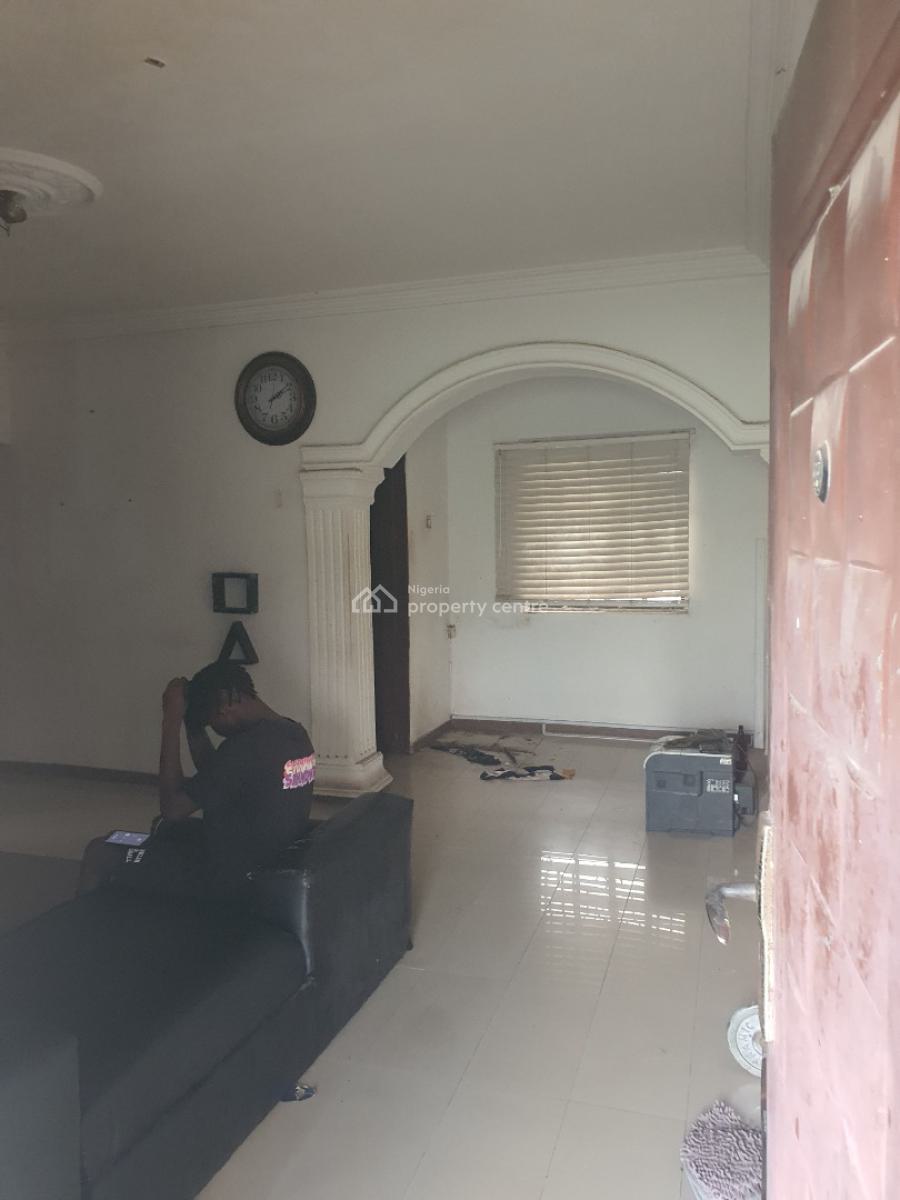Spacious 2 Bedroom Flat in a Well Paved Compound with with Meter, Sangotedo Road, Sangotedo, Ajah, Lagos, Flat / Apartment for Rent