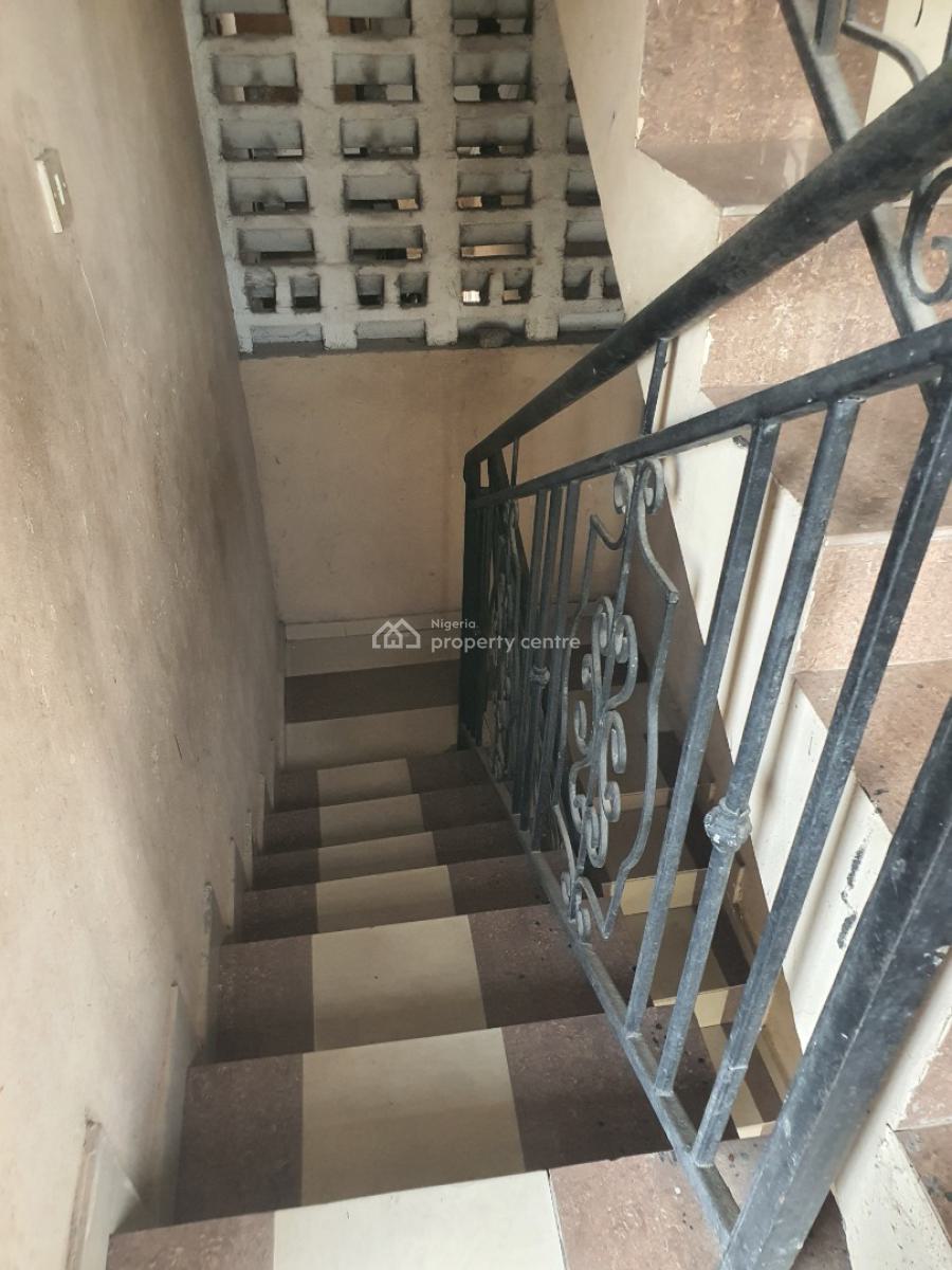 Spacious 2 Bedroom Flat in a Well Paved Compound with with Meter, Sangotedo Road, Sangotedo, Ajah, Lagos, Flat / Apartment for Rent