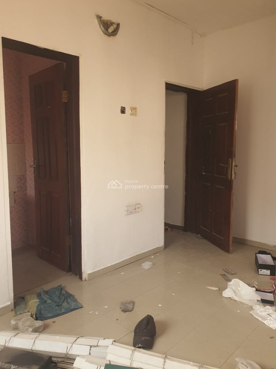Spacious 2 Bedroom Flat in a Well Paved Compound with with Meter, Sangotedo Road, Sangotedo, Ajah, Lagos, Flat / Apartment for Rent